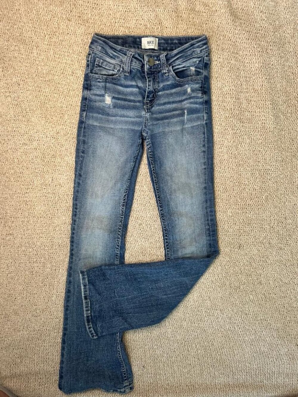 BKE Kids Blue Slim Straight Jeans
